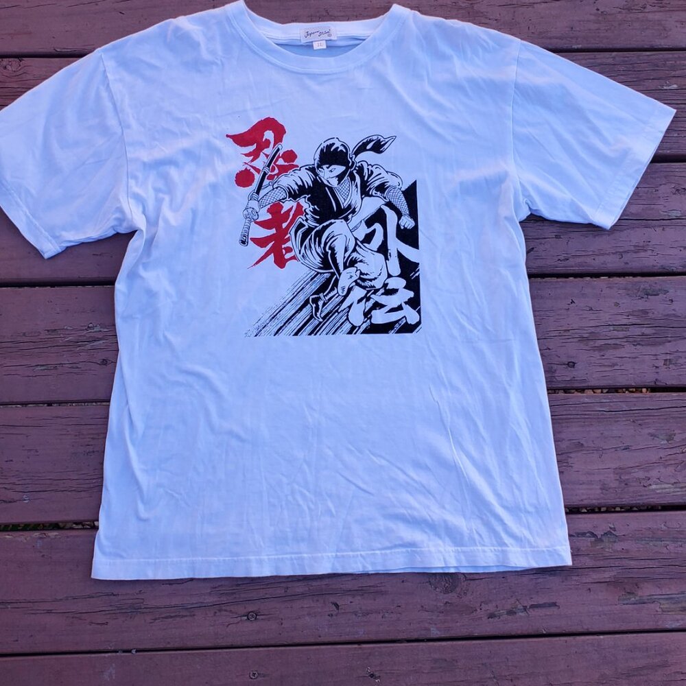 Made in Japan Streetwear Ninja Shirt - Size XL